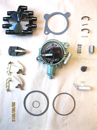 Ford flathead distributor installation #4